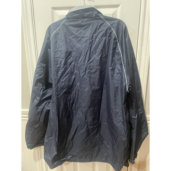 Super Bowl North Texas Super Bowl Host Reebok Windbreaker Jacket 3XL Navy & Gray - Picture 12 of 12